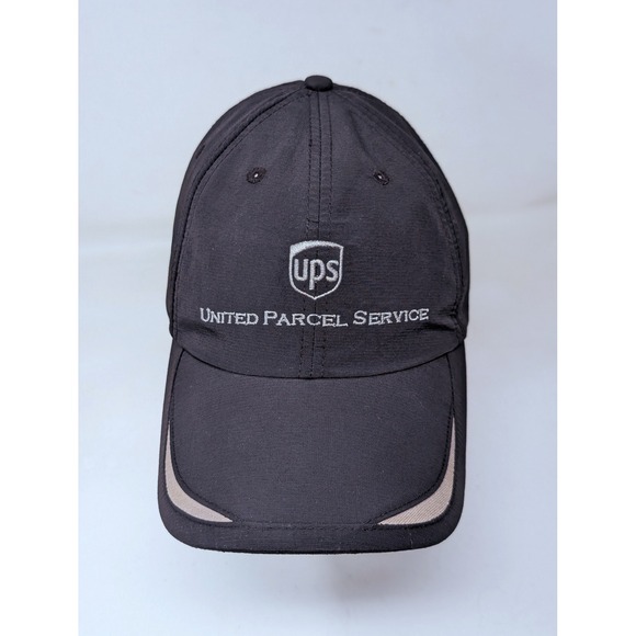 UPS United Parcel Service Baseball Cap Hat Black Logo‎ Strapback